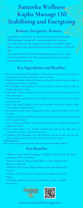 Kapha Massage Oil - 4oz
